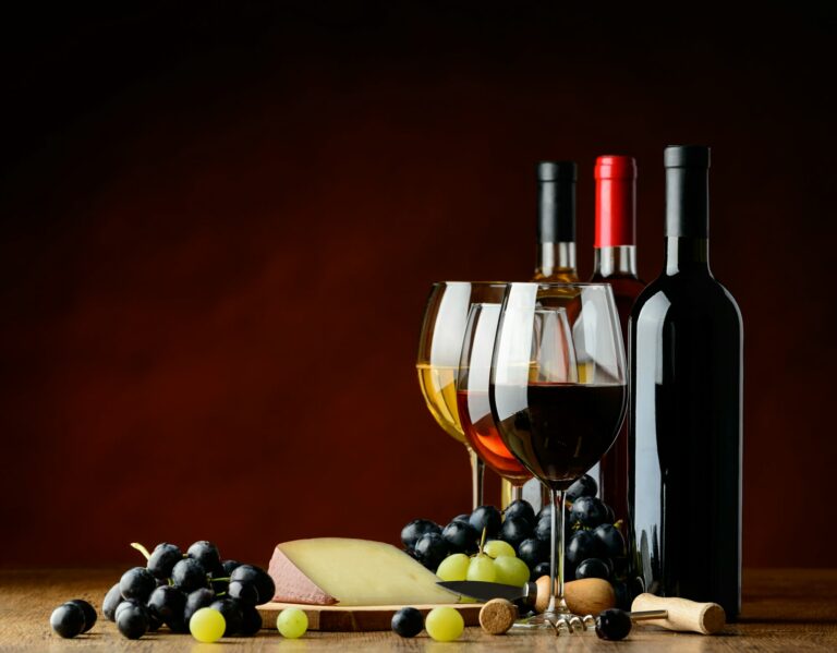 Table with Wine